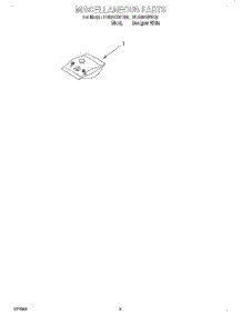 06 - Miscellaneous, Lit / Optional parts for Whirlpool Dishwasher DU930QWDQ5 from AppliancePartsPros.com