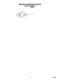 07 - Miscellaneous, Lit / Optional parts for Whirlpool Dishwasher DU810CWDQ0 from AppliancePartsPros.com