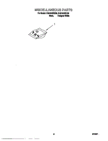 06 - Miscellaneous, Lit / Optional parts for Whirlpool Dishwasher DU915QWDQ5 from AppliancePartsPros.com