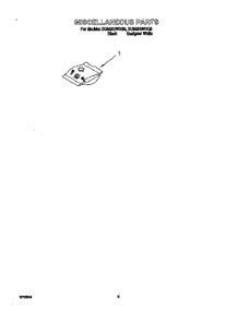06 - Miscellaneous, Lit / Optional parts for Whirlpool Dishwasher DU920QWDQ5 from AppliancePartsPros.com