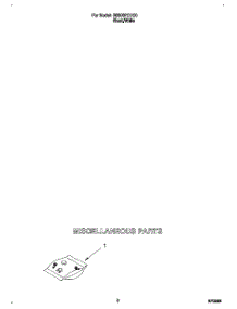 06 - Miscellaneous parts for Whirlpool Dishwasher DU900PCDQ0 from AppliancePartsPros.com