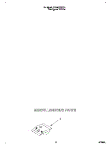 06 - Miscellaneous parts for Whirlpool Dishwasher DU940QWDQ2 from AppliancePartsPros.com
