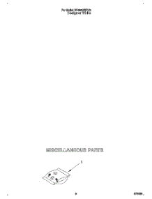 06 - Miscellaneous parts for Whirlpool Dishwasher DU940QWDQ3 from AppliancePartsPros.com