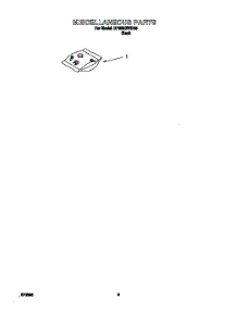 07 - Miscellaneous, Lit / Optional parts for Whirlpool Dishwasher DP920QWDB5 from AppliancePartsPros.com