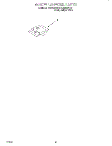 06 - Miscellaneous, Lit / Optional parts for Whirlpool Dishwasher DU929QWDB0 from AppliancePartsPros.com