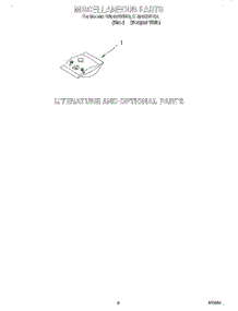 06 - Miscellaneous, Lit / Optional parts for Whirlpool Dishwasher DU915QWDB6 from AppliancePartsPros.com