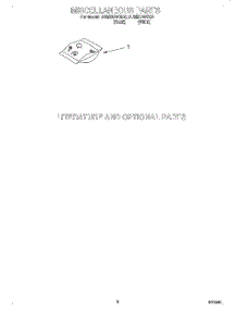 07 - Miscellaneous, Lit / Optional parts for Whirlpool Dishwasher DU850DWGQ0 from AppliancePartsPros.com