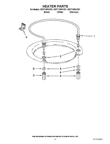 08 - Heater Parts parts for Whirlpool Dishwasher WDT710PAYB1 from AppliancePartsPros.com