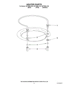 08 - Heater Parts parts for Whirlpool Dishwasher WDT790SLYW0 from AppliancePartsPros.com