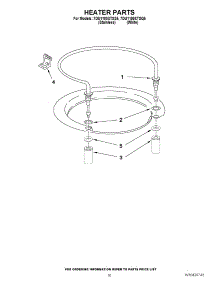 08 - Heater Parts parts for Whirlpool Dishwasher 7DU1100XTSQ5 from AppliancePartsPros.com