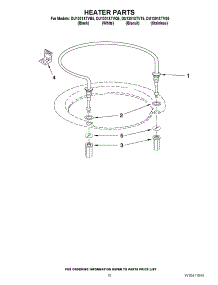 08 - Heater Parts parts for Whirlpool Dishwasher DU1301XTVS5 from AppliancePartsPros.com