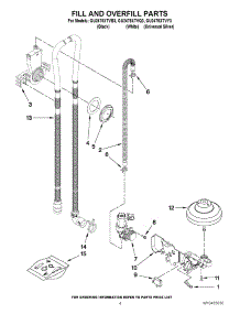 04 - Fill And Overfill Parts parts for Whirlpool Dishwasher GU2475XTVY3 from AppliancePartsPros.com