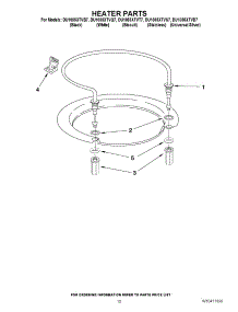 08 - Heater Parts parts for Whirlpool Dishwasher DU1055XTVD7 from AppliancePartsPros.com