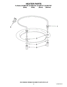 08 - Heater Parts parts for Whirlpool Dishwasher DU1300XTVQ7 from AppliancePartsPros.com