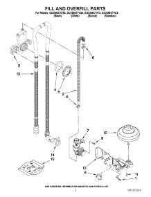 04 - Fill And Overfill Parts parts for Whirlpool Dishwasher GU2300XTVB3 from AppliancePartsPros.com