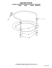 08 - Heater Parts parts for Whirlpool Dishwasher DU1010XTXB3 from AppliancePartsPros.com