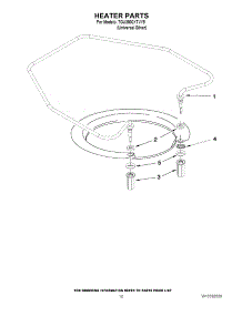 08 - Heater Parts parts for Whirlpool Dishwasher 7GU3800XTVY5 from AppliancePartsPros.com