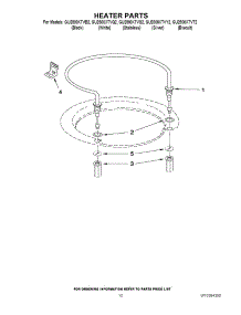 08 - Heater Parts parts for Whirlpool Dishwasher GU2800XTVY2 from AppliancePartsPros.com