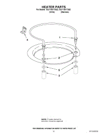 08 - Heater Parts parts for Whirlpool Dishwasher 7DU1100XTSS2 from AppliancePartsPros.com