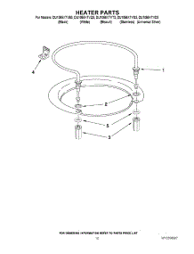 08 - Heater Parts parts for Whirlpool Dishwasher DU1055XTVS3 from AppliancePartsPros.com