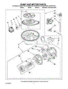 06 - Pump And Motor Parts parts for Whirlpool Dishwasher DU1055XTVQ2 from AppliancePartsPros.com