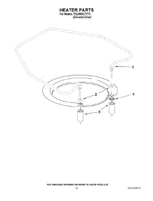 08 - Heater Parts parts for Whirlpool Dishwasher 7GU3800XTVY2 from AppliancePartsPros.com