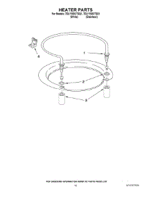 08 - Heater Parts parts for Whirlpool Dishwasher 7DU1100XTSQ1 from AppliancePartsPros.com