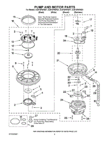 04 - Pump And Motor Parts parts for Whirlpool Dishwasher DU915PWWQ1 from AppliancePartsPros.com