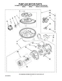 06 - Pump And Motor Parts parts for Whirlpool Dishwasher DU1014XTXD0 from AppliancePartsPros.com