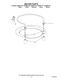 08 - Heater Parts parts for Whirlpool Dishwasher GU2800XTVS1 from AppliancePartsPros.com