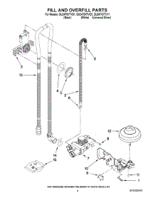 04 - Fill And Overfill Parts parts for Whirlpool Dishwasher GU2475XTVQ1 from AppliancePartsPros.com