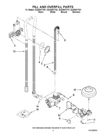04 - Fill And Overfill Parts parts for Whirlpool Dishwasher GU2300XTVQ1 from AppliancePartsPros.com