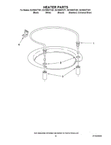 08 - Heater Parts parts for Whirlpool Dishwasher DU1055XTVD1 from AppliancePartsPros.com