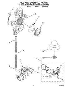 06 - Fill And Overfill Parts parts for Whirlpool Dishwasher GU3200XTSQ1 from AppliancePartsPros.com
