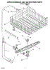 05 - Upper Dishrack And Water Feed Parts
