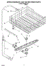 05 - Upper Dishrack And Water Feed Parts