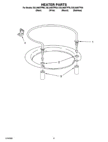 05 - Heater Parts parts for Whirlpool Dishwasher DUL240XTPT6 from AppliancePartsPros.com