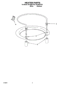 05 - Heater Parts parts for Whirlpool Dishwasher DU1048XTPQ3 from AppliancePartsPros.com