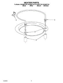 05 - Heater Parts parts for Whirlpool Dishwasher GU1200XTLT0 from AppliancePartsPros.com