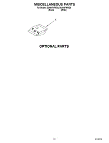 07 - Miscellaneous, Optional parts for Whirlpool Dishwasher DU941PWKQ0 from AppliancePartsPros.com