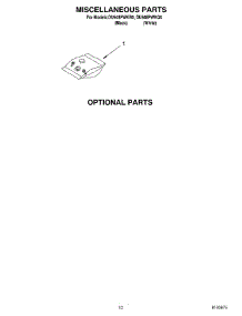 07 - Miscellaneous, Optional parts for Whirlpool Dishwasher DU948PWKQ0 from AppliancePartsPros.com