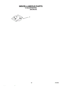 08 - Miscellaneous, Optional parts for Whirlpool Dishwasher DP940PWKM0 from AppliancePartsPros.com