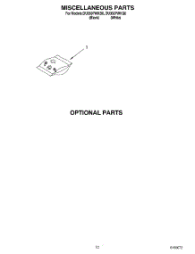 07 - Miscellaneous, Optional parts for Whirlpool Dishwasher DU950PWKQ0 from AppliancePartsPros.com