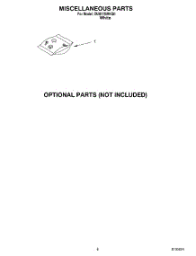07 - Miscellaneous, Optional parts for Whirlpool Dishwasher DU811SWKQ0 from AppliancePartsPros.com