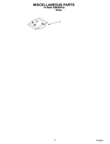 07 - Miscellaneous, Optional parts for Whirlpool Dishwasher DU800SWKQ0 from AppliancePartsPros.com