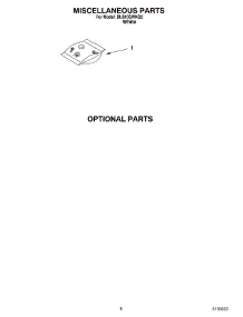 07 - Miscellaneous, Optional parts for Whirlpool Dishwasher DU810SWKQ0 from AppliancePartsPros.com