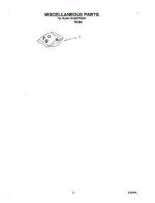 07 - Miscellaneous, Optional parts for Whirlpool Dishwasher DU400CWGW1 from AppliancePartsPros.com