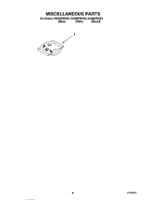 06 - Miscellaneous, Optional parts for Whirlpool Dishwasher DU920PWKB0 from AppliancePartsPros.com