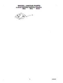 07 - Miscellaneous, Optional parts for Whirlpool Dishwasher DU850SWKT0 from AppliancePartsPros.com