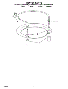 05 - Heater Parts parts for Whirlpool Dishwasher GU1200XTKT0 from AppliancePartsPros.com